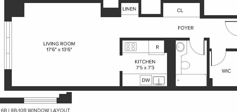 2nd image of 260 W 52nd St APT 5A