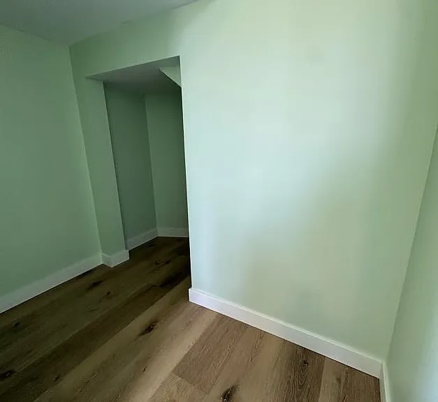 inside spacious closet