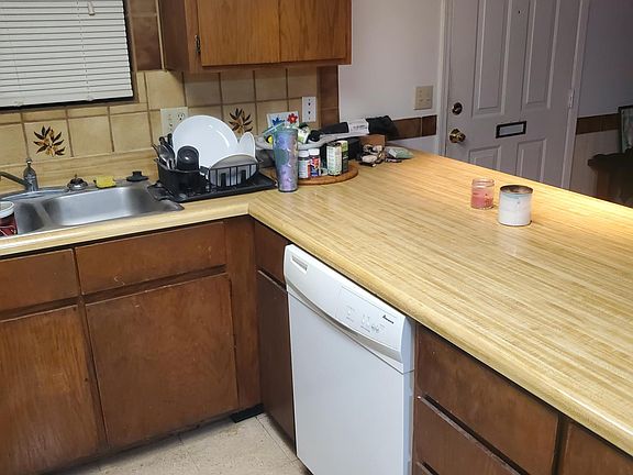 Kitchen and front door