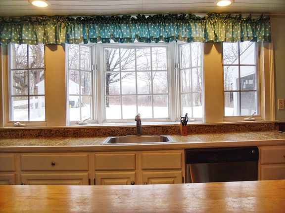 Kitchen Bay Window View