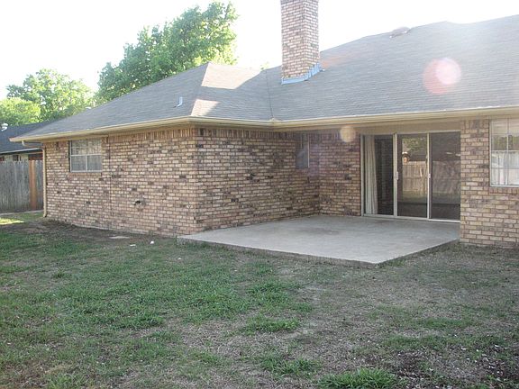 Large back porch