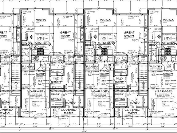 Whole Building- Main Level Floor Plans