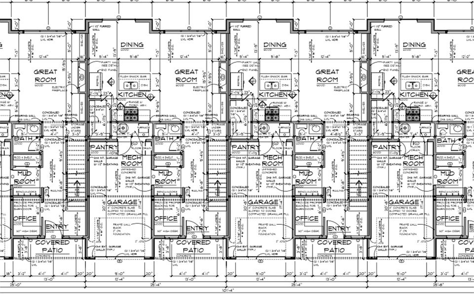 Whole Building- Main Level Floor Plans