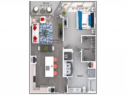 Floor plan A5b