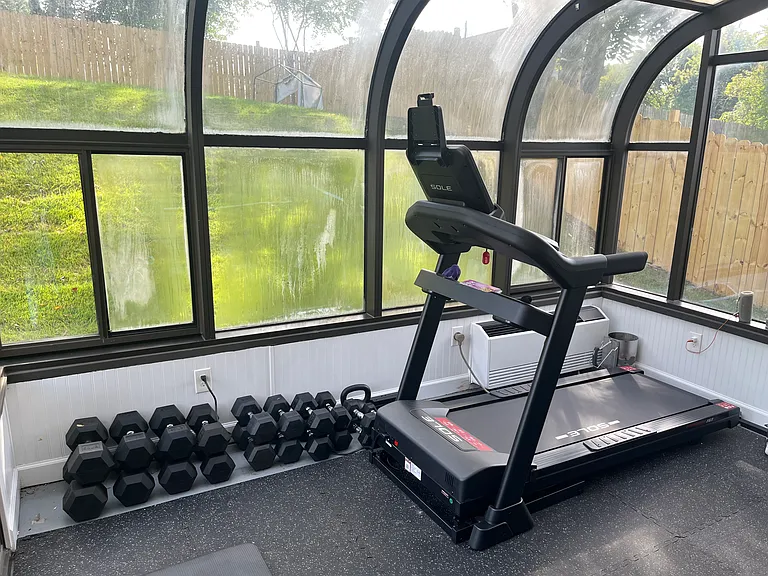 Gym on premises
