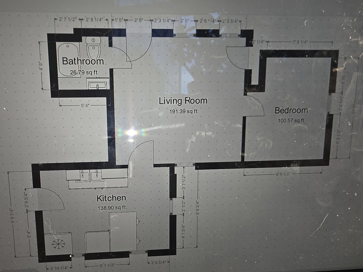 1 bed, 600 sqft, $1,600 — Photo 2