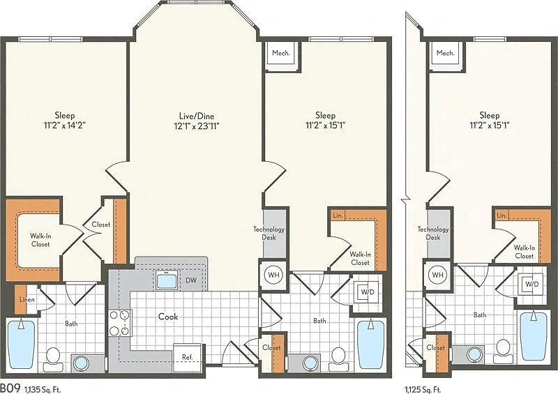 Floor plan B09