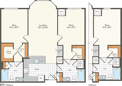 Floor plan B09