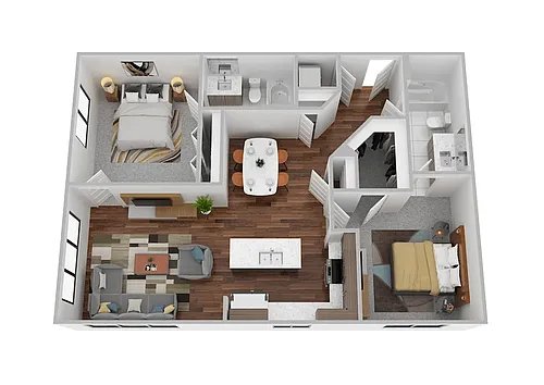 Floor plan B3