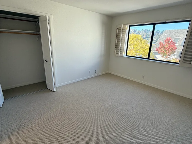 3rd bedroom with tons of storage.