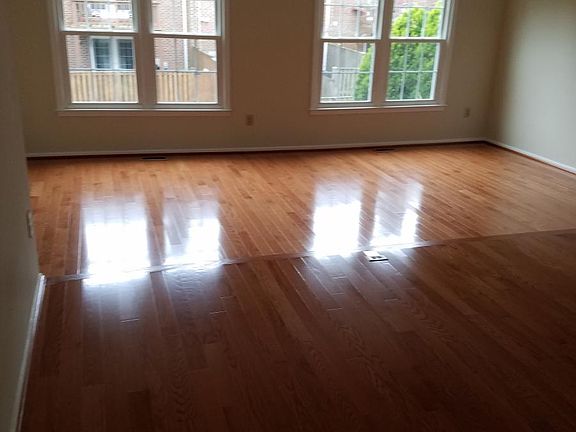 Dining area and step down living room