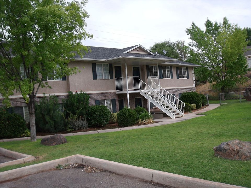 front of complex