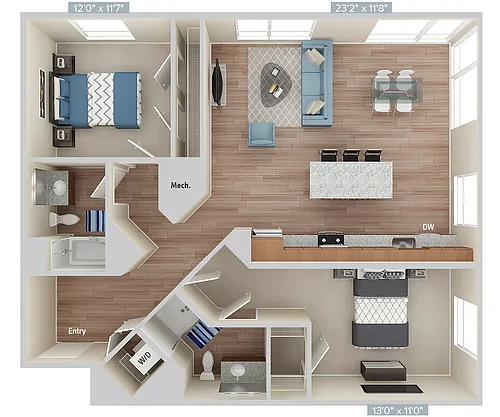 Floor plan 501