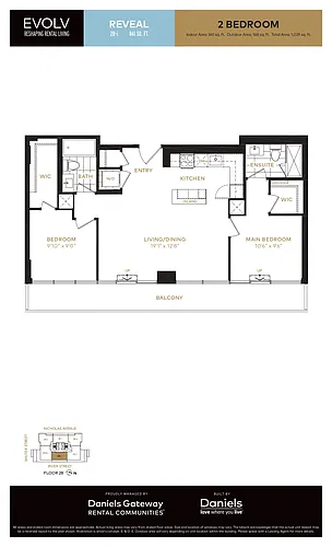 Floor plan Reveal