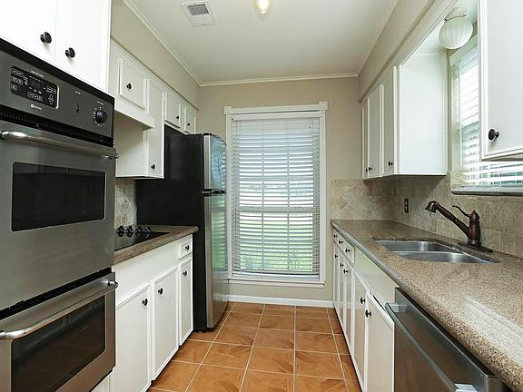 Kitchen with granite counter top