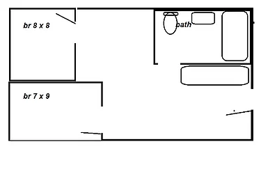 Rented by Downtown Mgt & Realty LLC