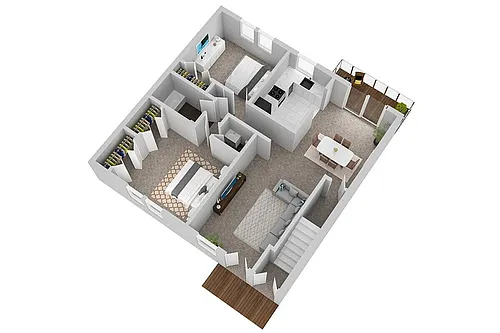 Floor plan B2RP
