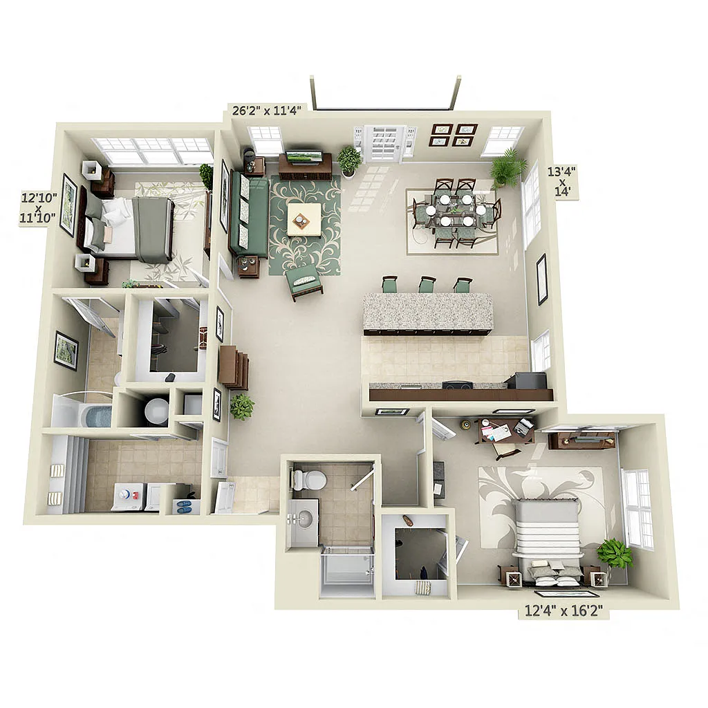 Floor plan B2S