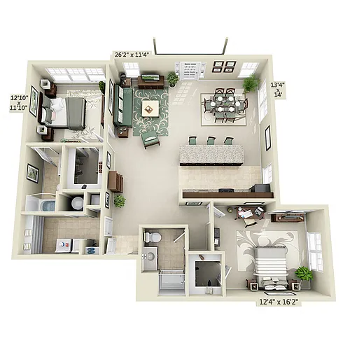 Floor plan B2S