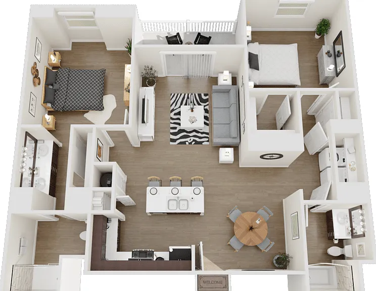 Santa Barbara Floorplan Diagram