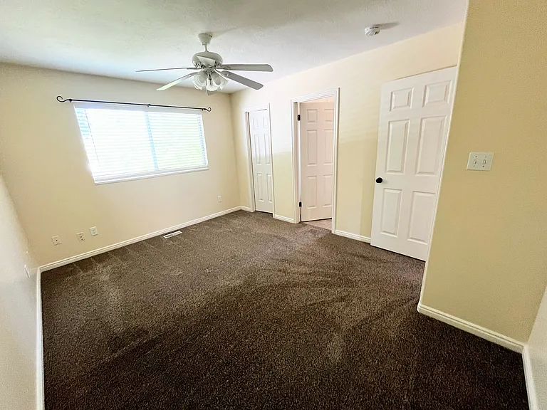 Master Bedroom with walk-in closet and master bathroom