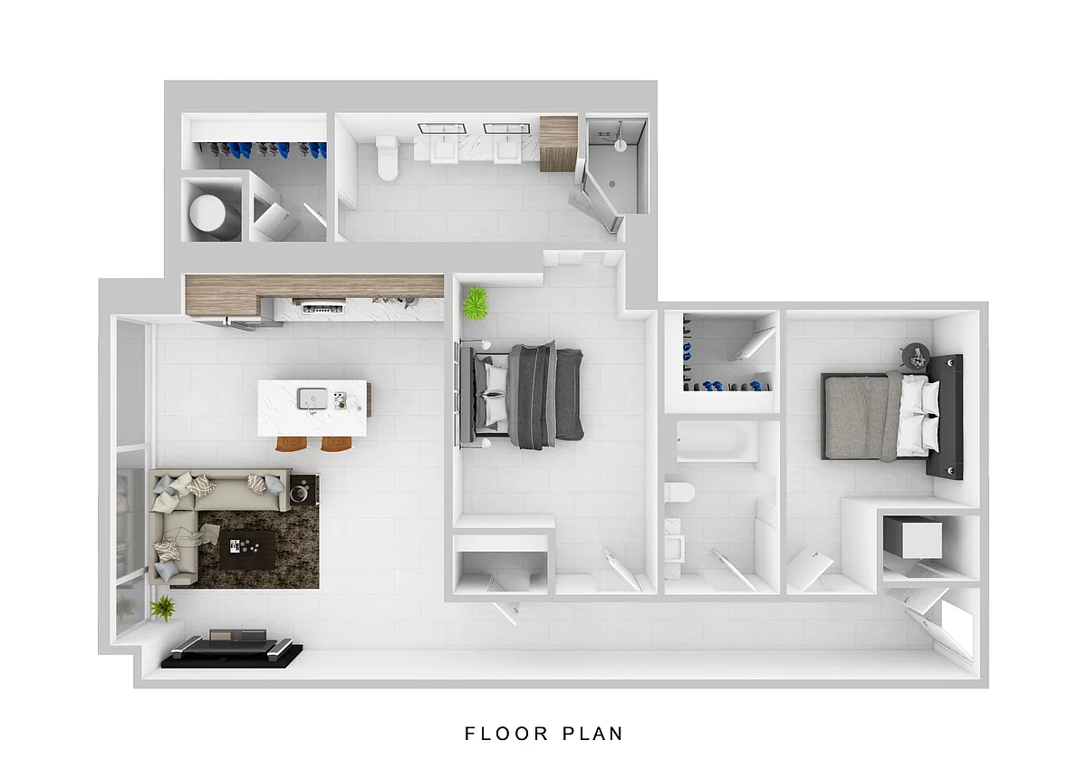 Floor plan B1