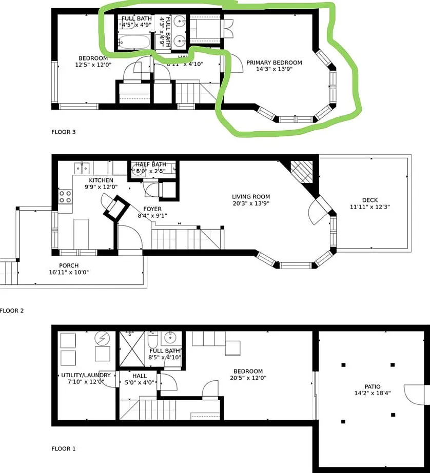 1 bed, $985 — Photo 3