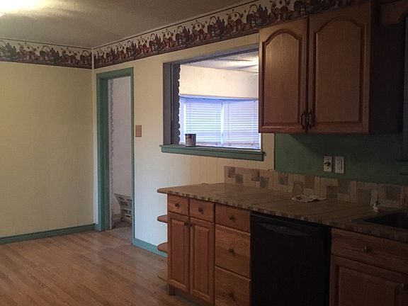 kitchen and bay window