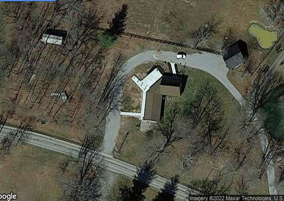 Partial Arial of Lot, Winter