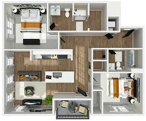 Floor plan B2