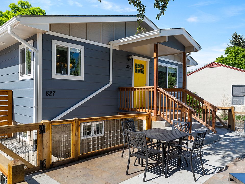 827 E Laurel is the downstairs of this top/down duplex house.