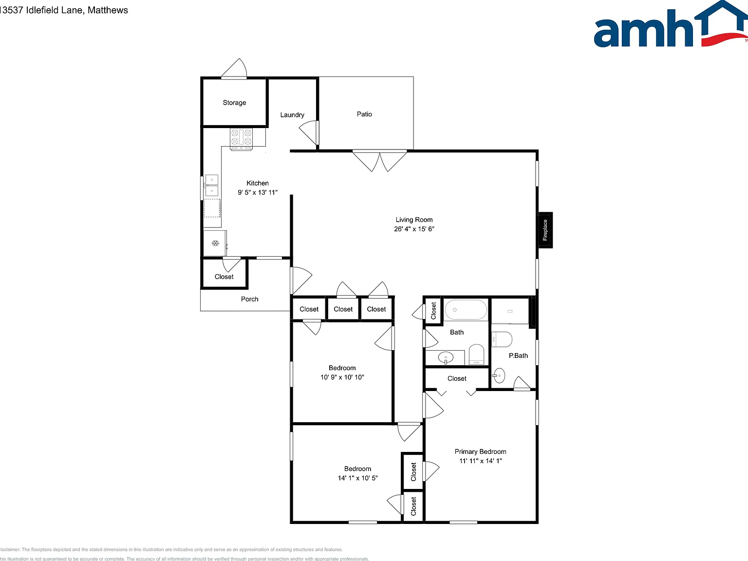 3 bed, 2.0 bath, 1504 sqft, $2,075 — Photo 2