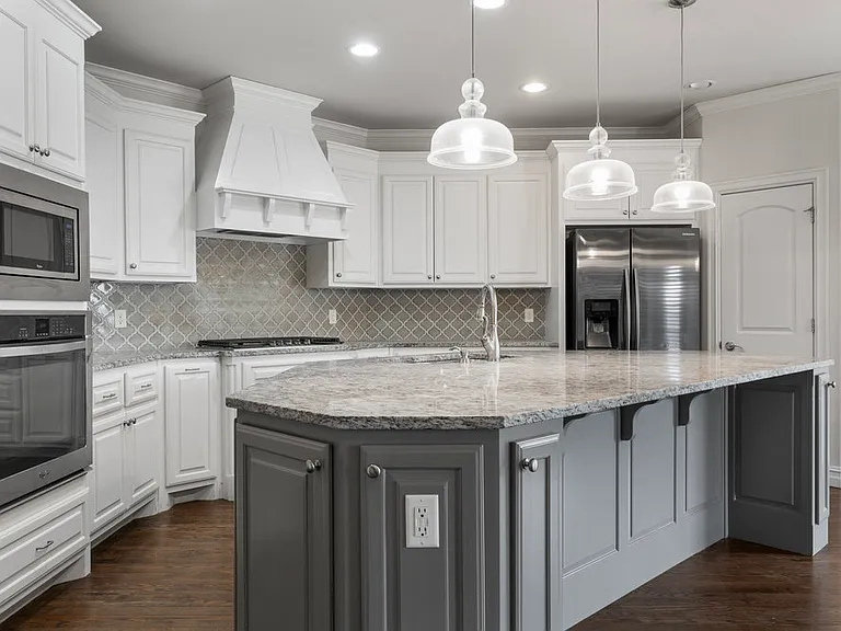 Large open kitchen