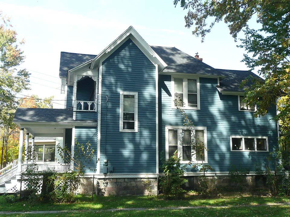 South side of house