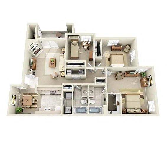 Floor plan Anacapa