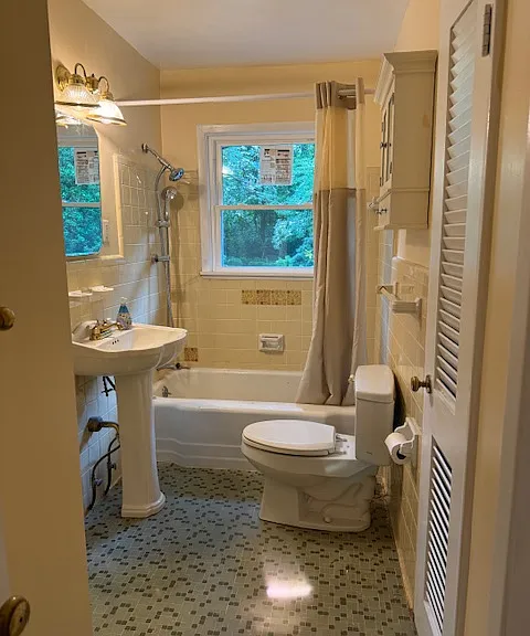Hall bath