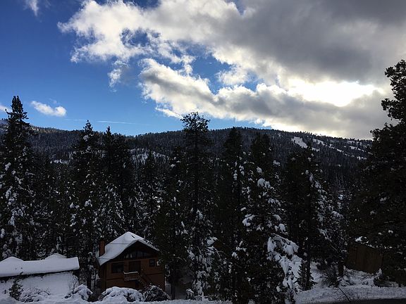 View from deck of Ski Mts