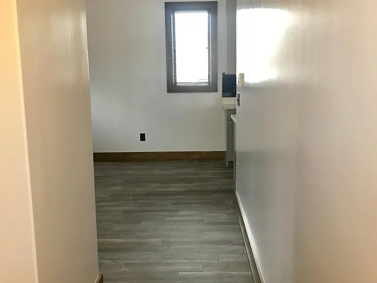 top of stairs view towards living room