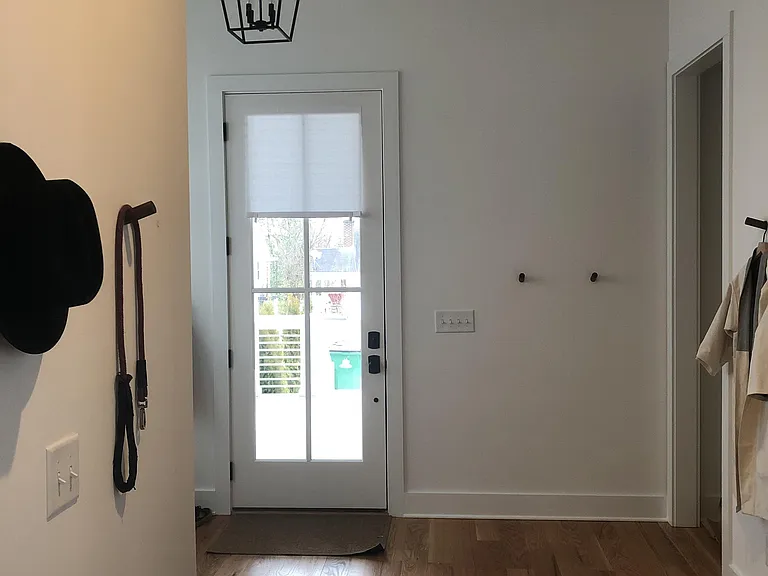 Front door entry.