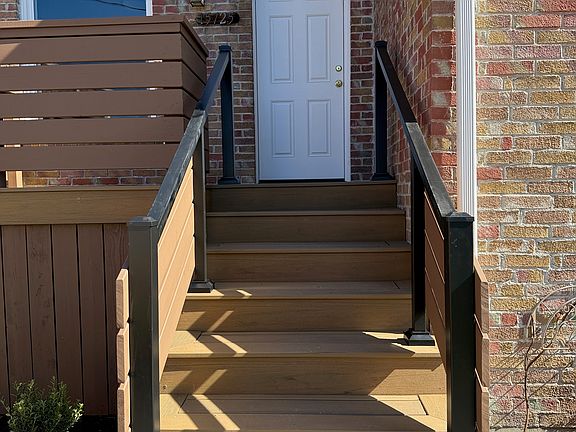 Front porch entry