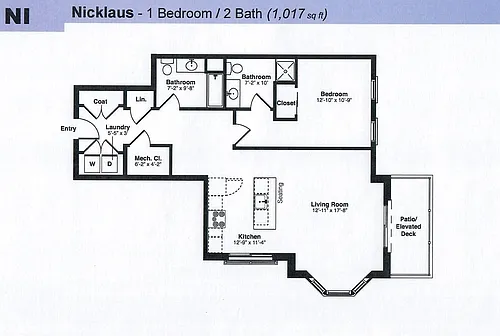 Floor plan NICKLAUS