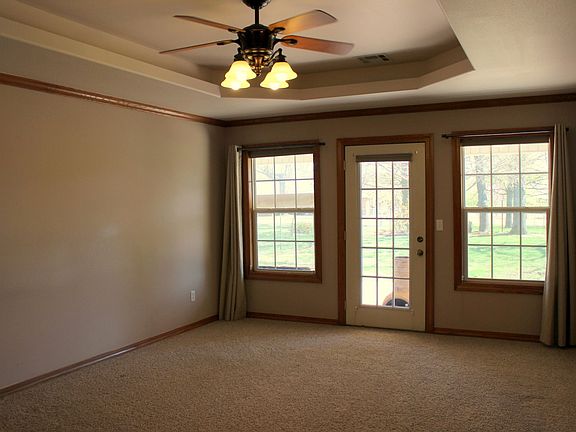 Master Bedroom with tray ceilings