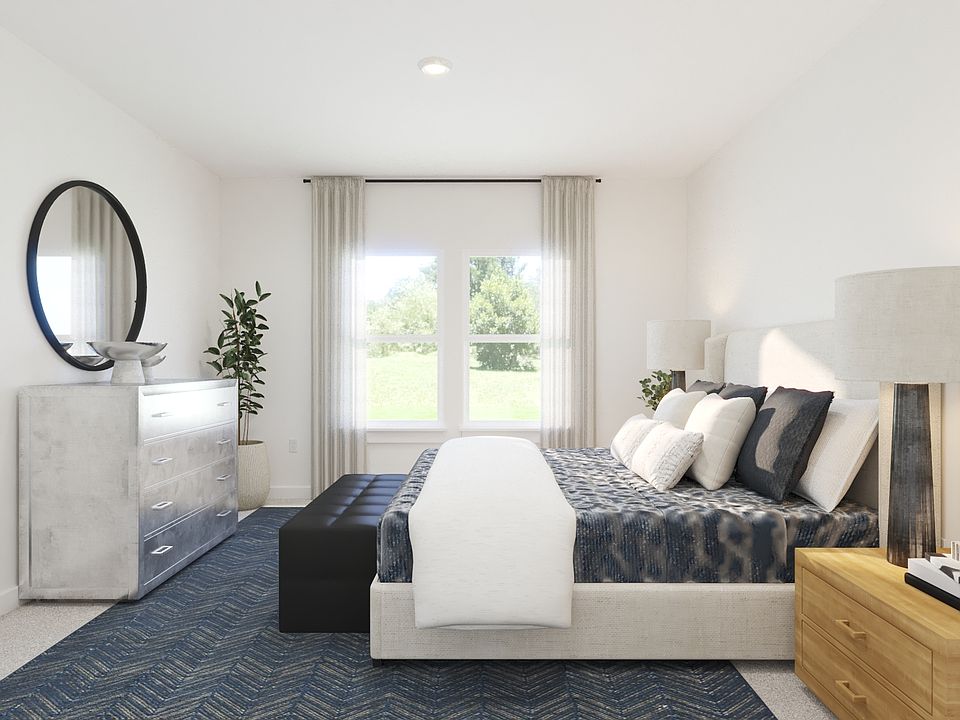 The primary suite offers a private retreat.