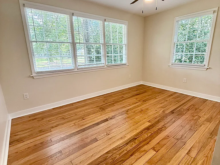 Bed #2 with windows facing front yard