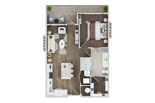 Floor plan A5A