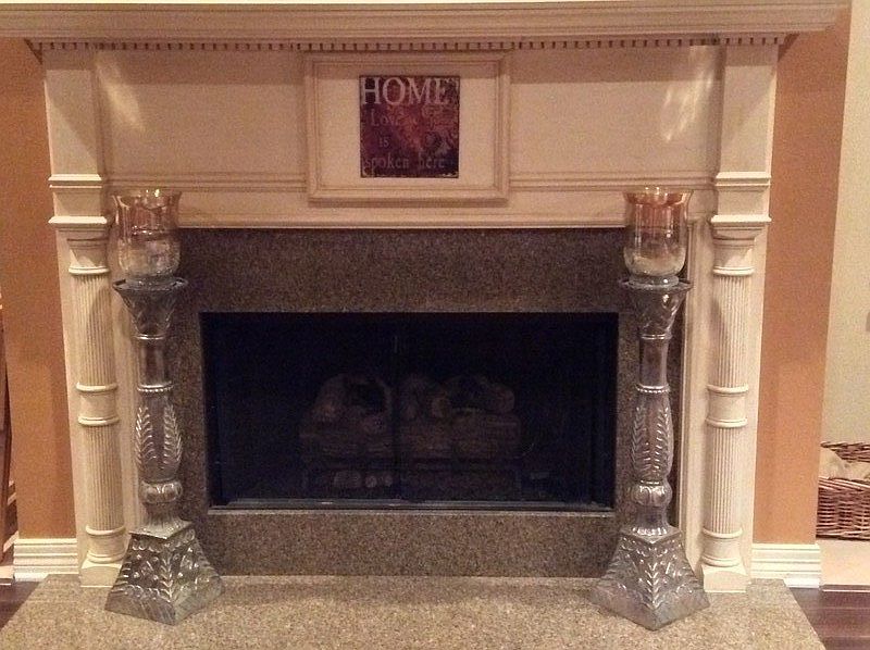 Remote control gas logs