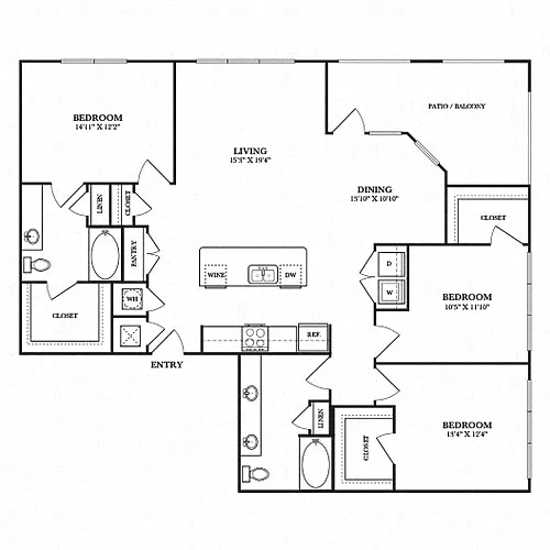 Floor plan C1