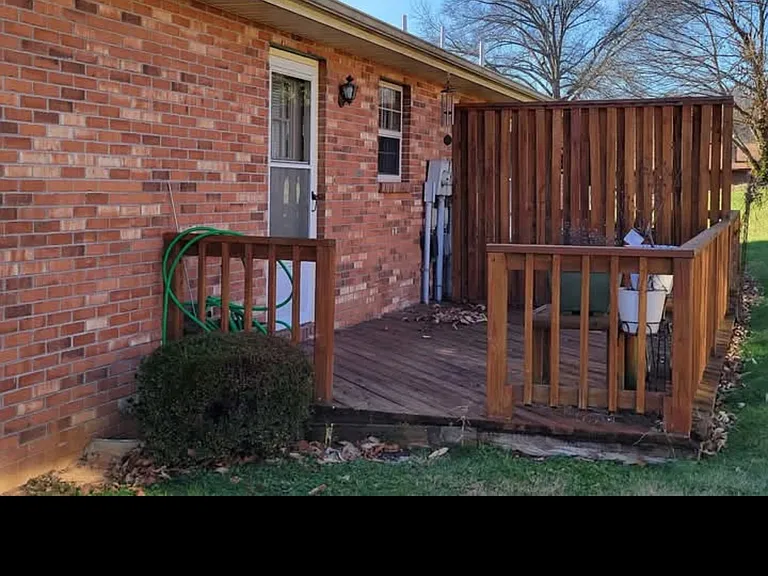 Back patio