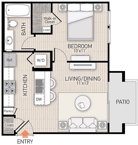 Floor plan Plan 1