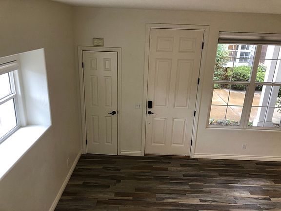 Front Door and storage closet